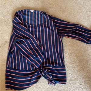 Long sleeve blouse